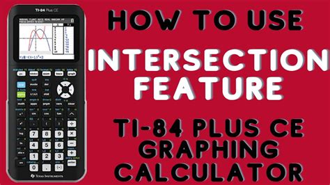 How to find point of intersection on ti 84. Things To Know About How to find point of intersection on ti 84. 